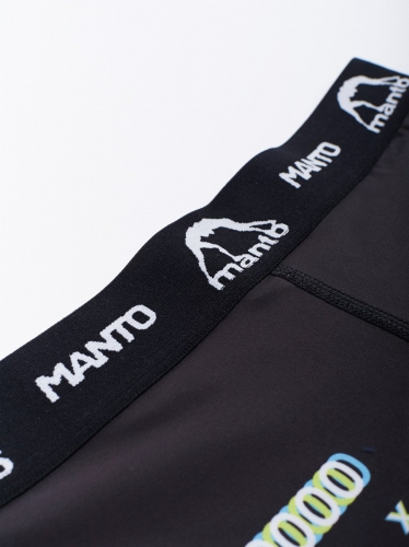 Компрессионные шорты Manto VT Shorts Glitch Black фото