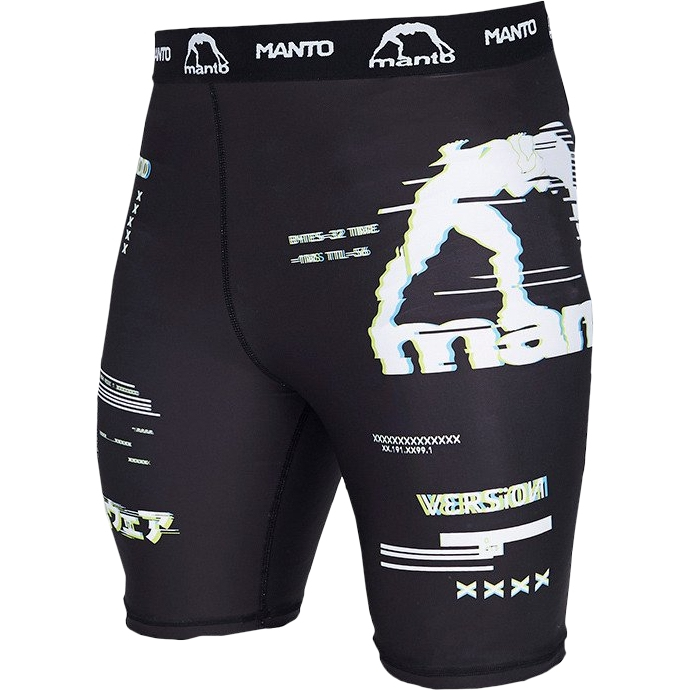Компрессионные шорты Manto VT Shorts Glitch Black