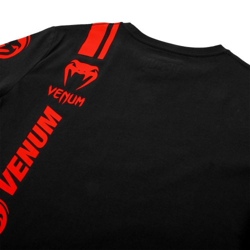 Venum Logos T shirt Black Red photo