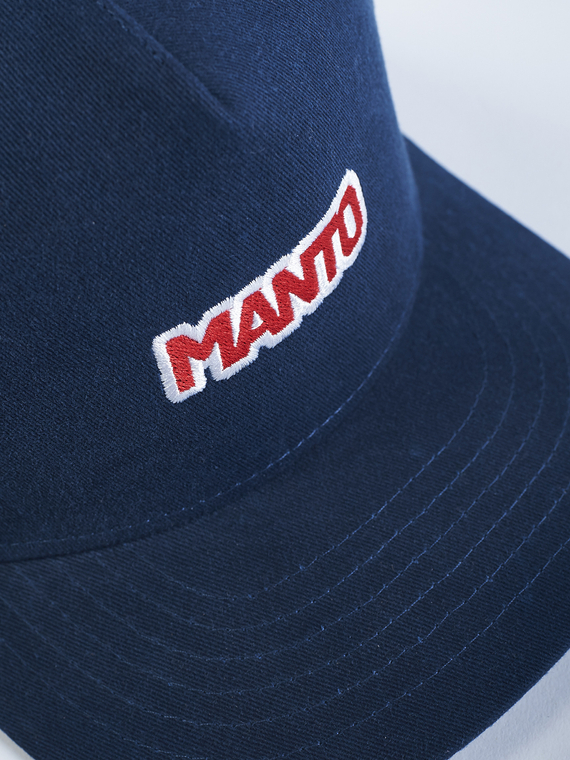 Бейсболка MANTO Snapback Cap Block Navy Blue купить