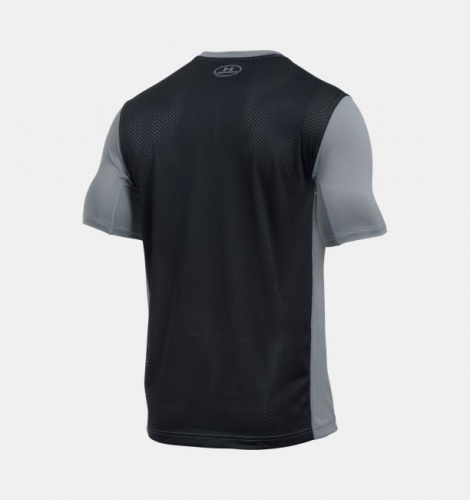 Футболка Under Armour Raid Microthread T-Shirt Steel оригинал