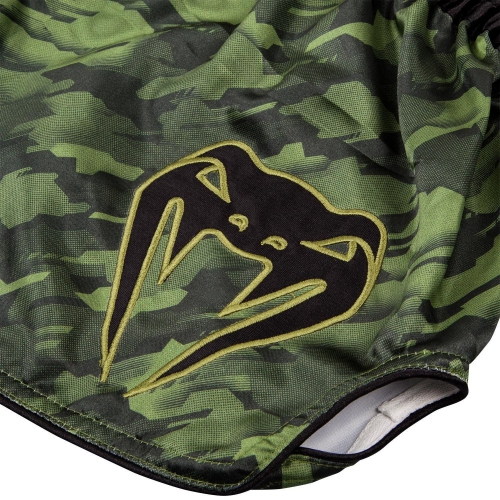 Шорты для тайского бокса Venum Tecmo Muay Thai Shorts Khaki оригинал