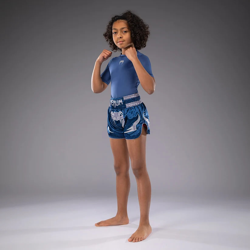 Venum Inferno Kids Muay Thai shorts Royal Blue price