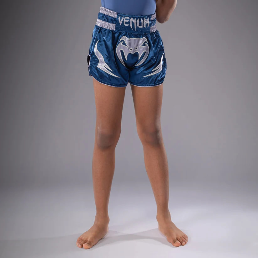 Childrens shorts Venum Inferno Kids Muay Thai shorts Royal Blue