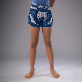 Детские шорты Venum Inferno Kids Muay Thai shorts Royal Blue