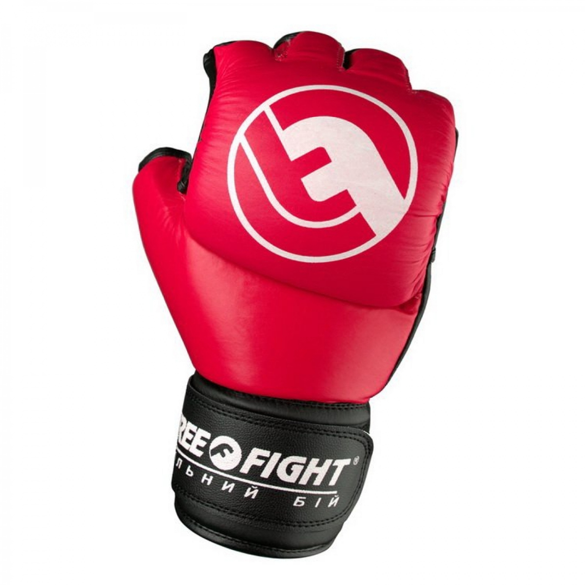 Детские перчатки для боев Free-Fight - Красные