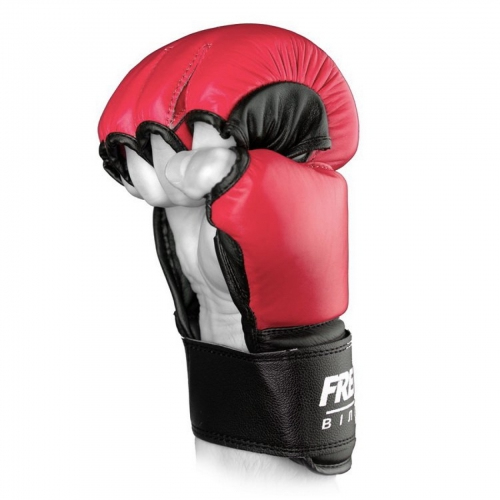 Childrens gloves for fighting Free-Fight Red photo
