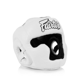 Дитячий боксерський шолом Fairtex HGK15 Headguard for Kids White