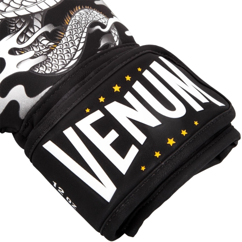 Venum Dragons Flight Boxing Gloves - Black White price