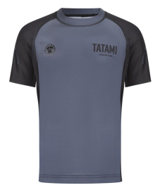 Childrens rashguard Tatami Kids JJ Club Grey
