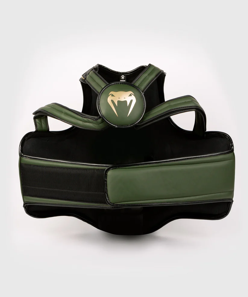 Venum Pro Boxing Body Protector Khaki Gold training vest buy