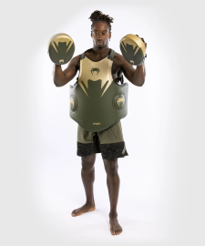 Тренерський жилет Venum Pro Boxing Body Protector Khaki Gold, Фото № 6