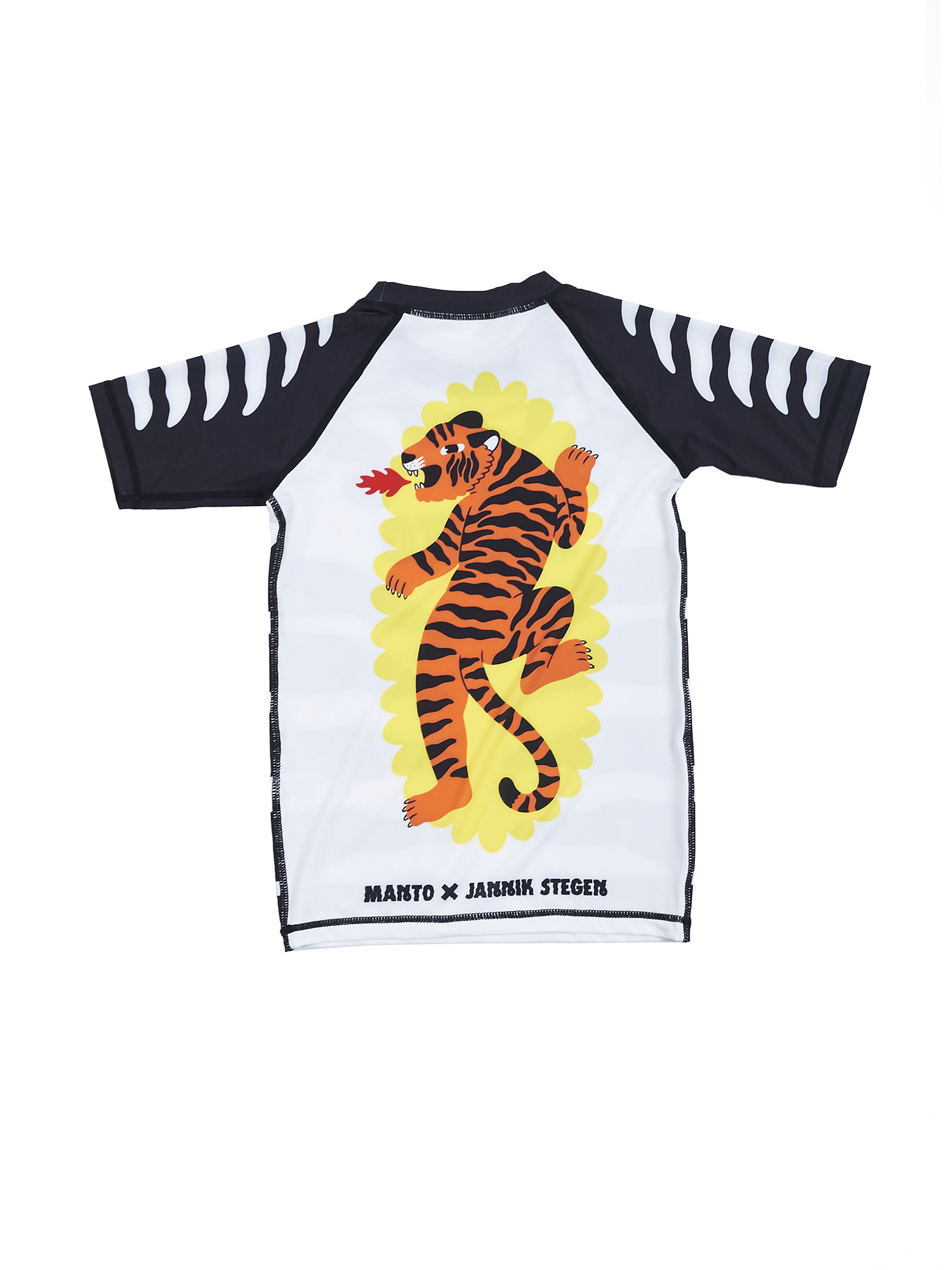 Childrens rashguard MANTO Kids Rashguard Tiger White buy