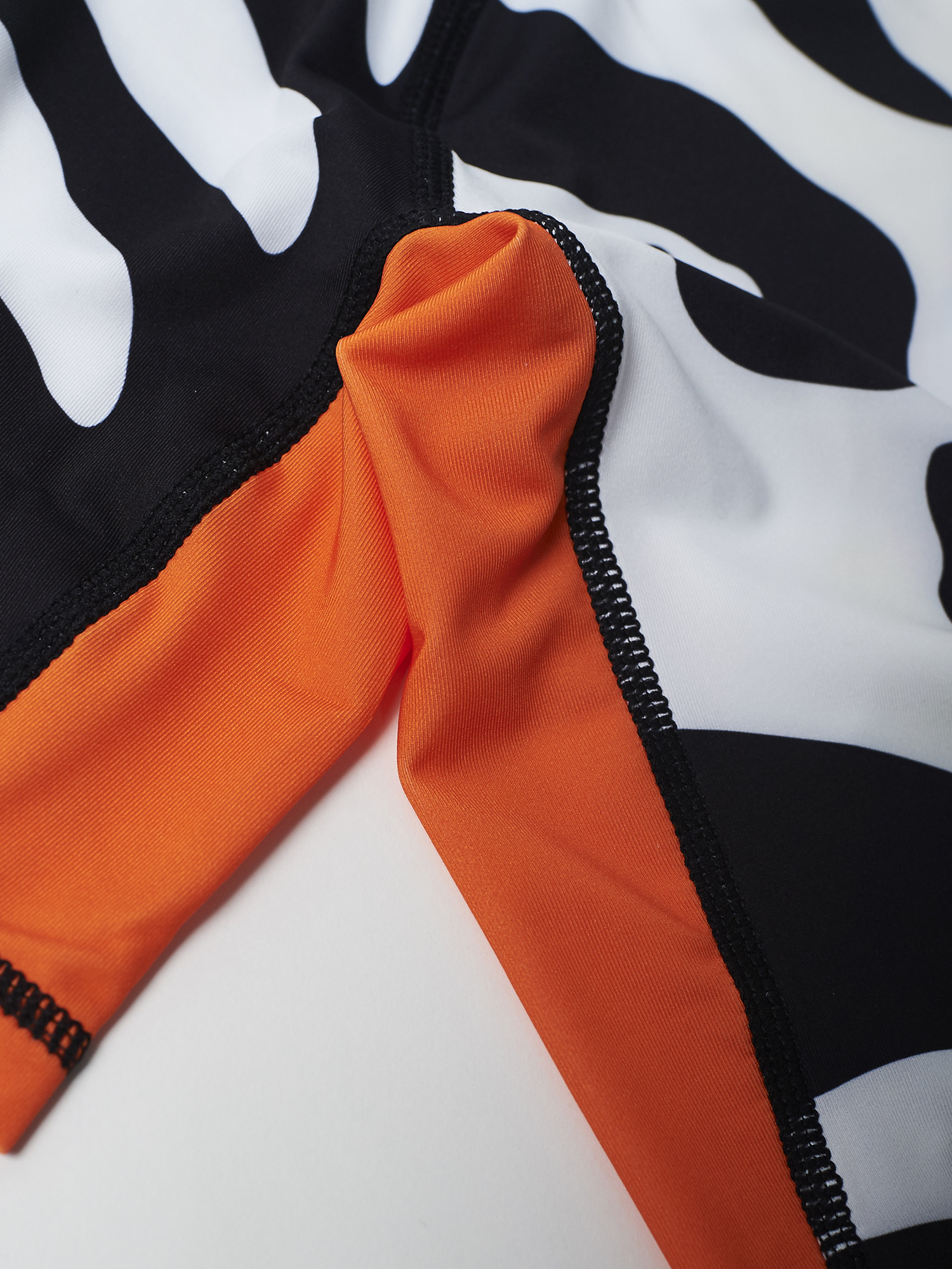 Childrens rashguard MANTO Kids Rashguard Tiger White photo