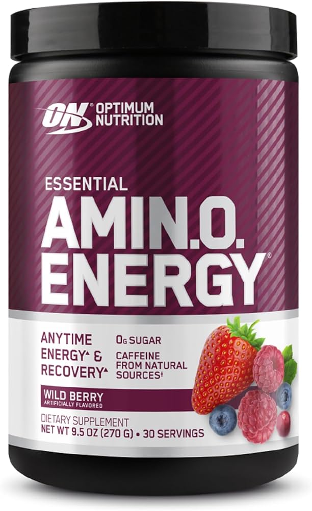 Амінокислота Optimum Nutrition Essential Amino Energy 270g Wild Berry