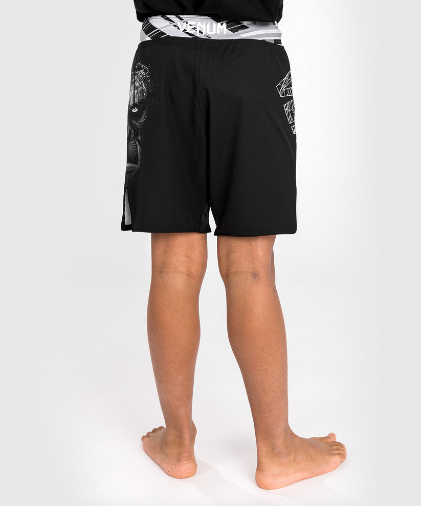 Детские шорты для MMA Venum Gorilla Jungle Kids Fightshorts Black White купить