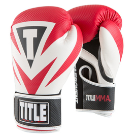 Боксерские перчатки Title MMA Command Stand UP Training Gloves Red