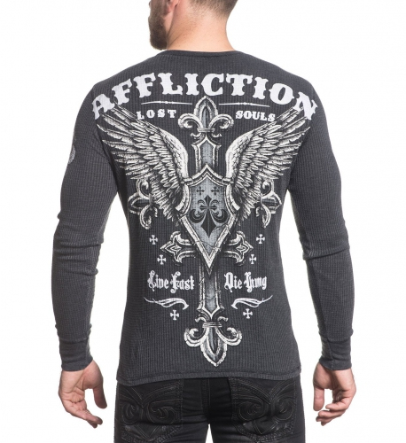 Термалка Affliction Lifeless Black Lava Wash купити