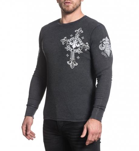 Термалка Affliction Lifeless Black Lava Wash ціна