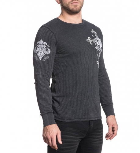Термалка Affliction Lifeless Black Lava Wash фото