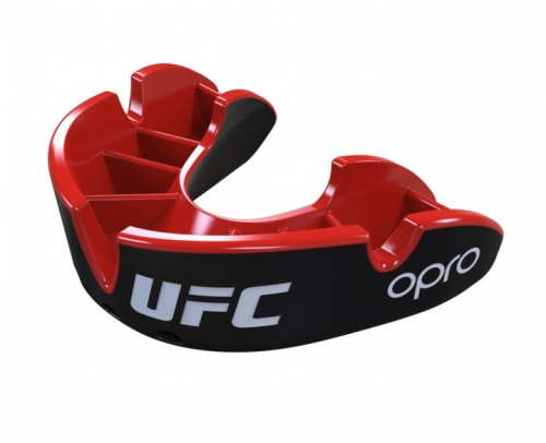 OPRO Self-Fit UFC Full Pack Junior Silver childrens mouth guard photo