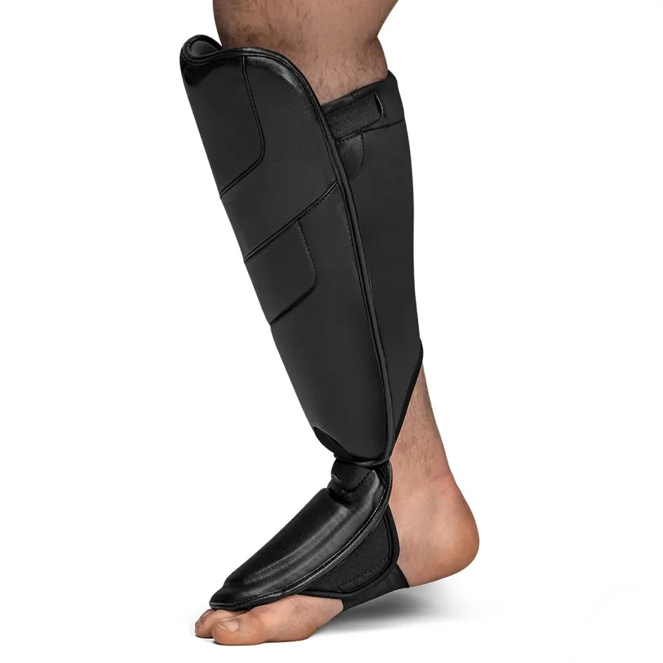 Защита голени Hayabusa T3 Full Back Shin Guards Black фото