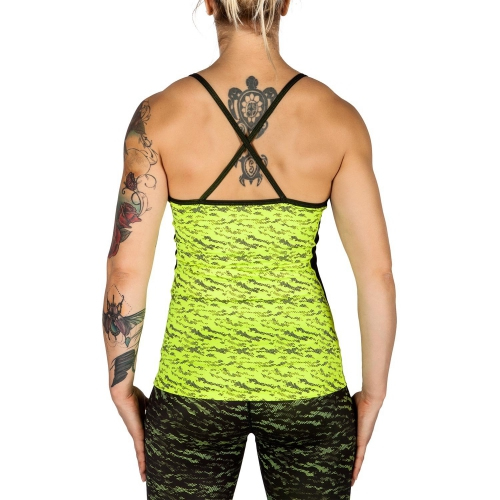 Майка Venum Camoline Tank Top Neo Yellow купить