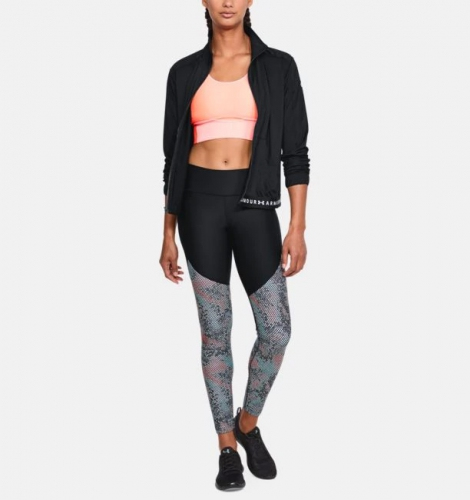 Жіноча спортвна кофта Under Armour HeatGear Armour Full Zip Jacket Black ціна