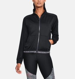 Женская спортивная кофта Under Armour HeatGear Armour Full Zip Jacket Black