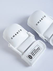 Рукавиці для MMA MANTO Training Gloves Impact Sparring White, Фото № 2