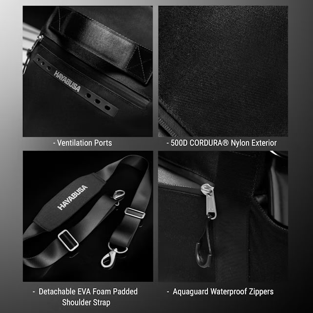 Hayabusa Airstream Athletic Duffle Bag size