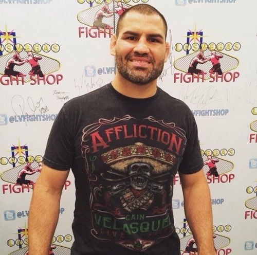 Футболка Affliction Cain Velasquez Caudillo UFC 188 Walkout T-Shirt фото