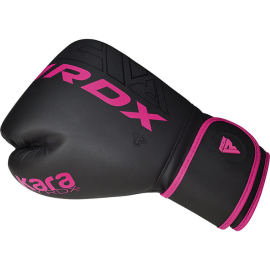 Жіночі боксерські рукавиці RDX F6 Kara Training Gloves Matte Pink, Фото № 3