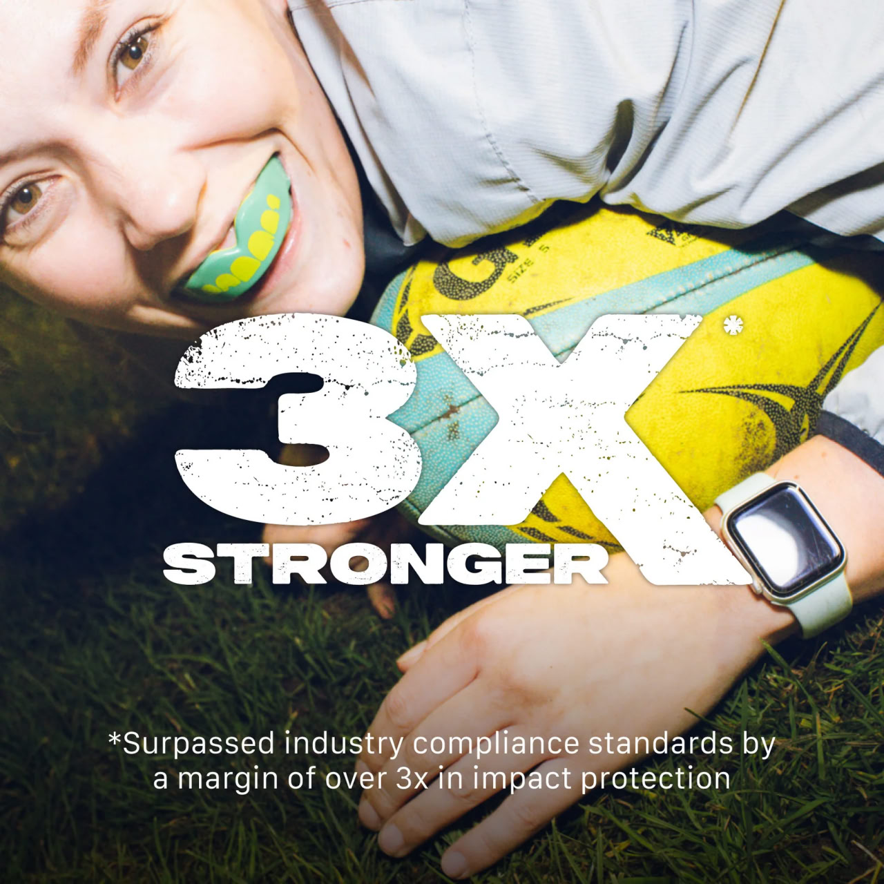 Капа SAFEJAWZ Extro Series Self-Fit Ogre Mouthguard Senior фото