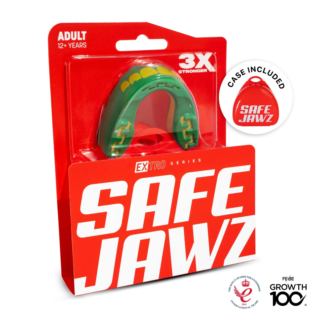 Капа SAFEJAWZ Extro Series Self-Fit Ogre Mouthguard Senior цена