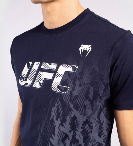 Футболка Venum Official UFC Fight Week Blue цена
