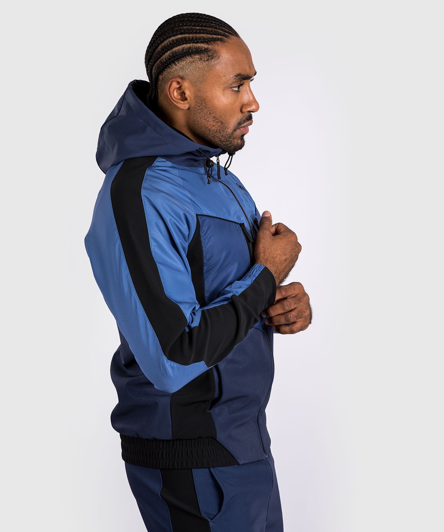 Venum Laser 3.0 Track Jacket Black Blue photo
