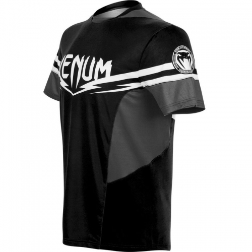 Футболка Venum Sharp 2.0 Dry Tech T-shirt Black Grey ціна