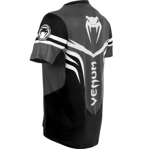 Футболка Venum Sharp 2.0 Dry Tech T-shirt Black Grey оригінал