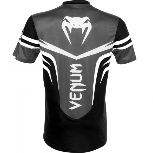 Футболка Venum Sharp 2.0 Dry Tech T-shirt Black Grey розмір