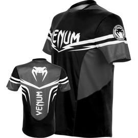 Футболка Venum Sharp 2.0 Dry Tech T-shirt Black Grey