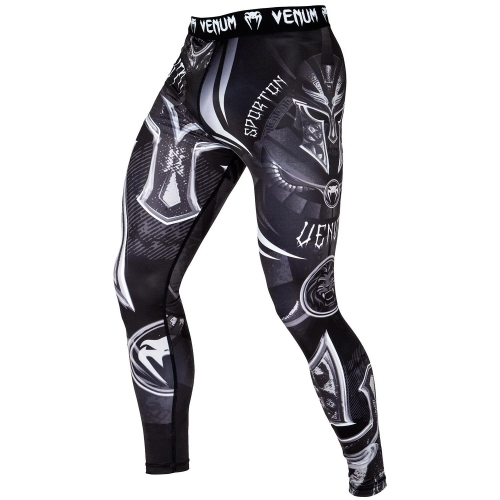 Компрессионные штаны Venum Gladiator 3.0 Spats Black White цена