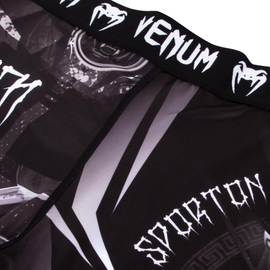Компрессионные штаны Venum Gladiator 3.0 Spats Black White, Фото № 5