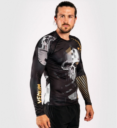 Venum Skull Rashguard Long Sleeves Black price