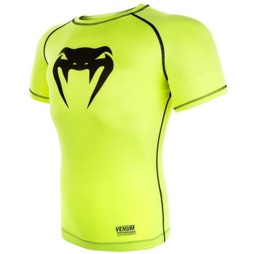 Venum Contender 3.0 Compression T-shirt Short Sleeves Yellow/Black price