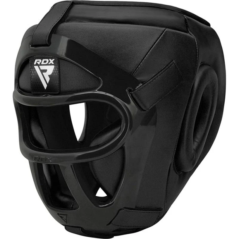 Шолом RDX T1 HeadGuard with Removable Face Cage Black