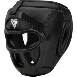 Helmet RDX T1 HeadGuard with Removable Face Cage Black