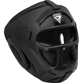 Шолом RDX T1 HeadGuard with Removable Face Cage Black купити