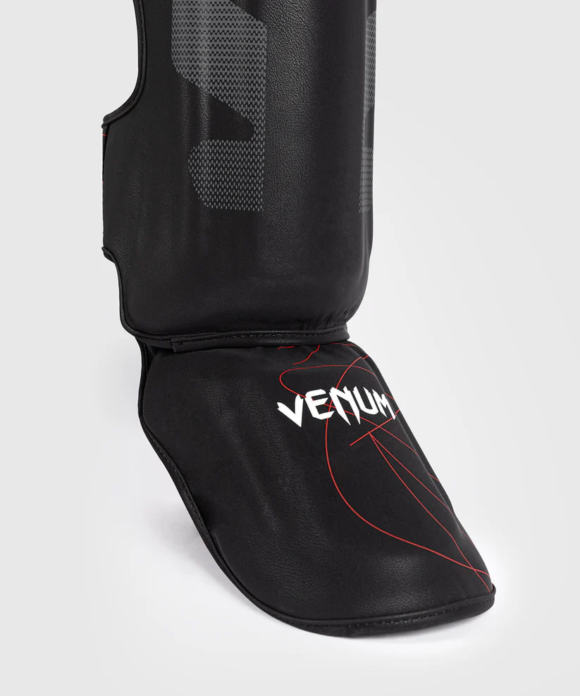 Защита голени Tactical XT Shinguards - Black/Fire Red где купить
