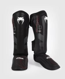 Venum Tactical XT Shinguards - Black/Fire Red